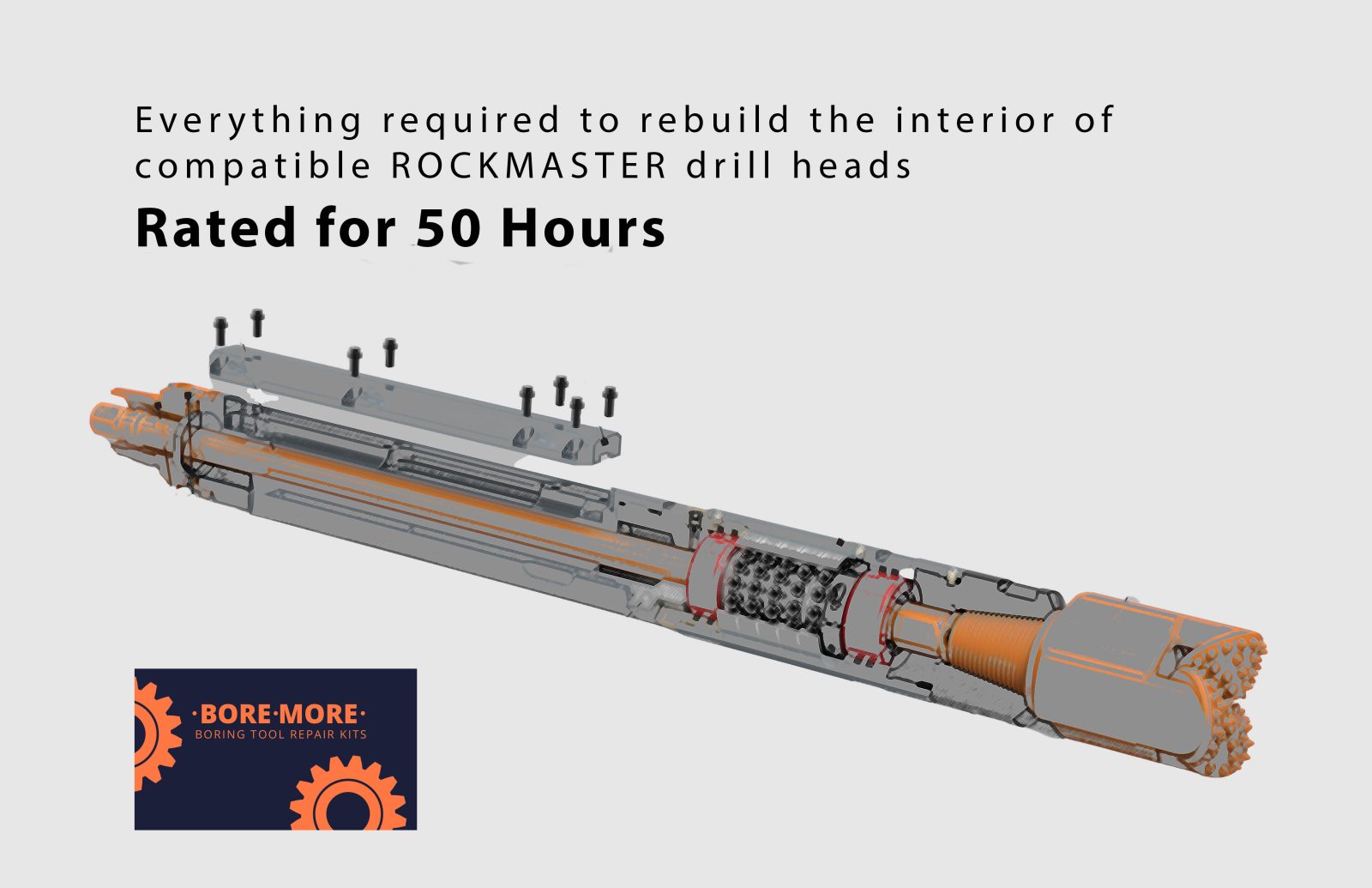 Underground Boring Tool Rockmaster Repair Kits Bore More Ditch Witch